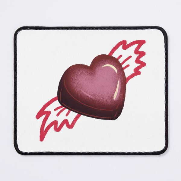 Item preview, Kawaii Chocolate Heart Cute Sweet Illustration designed and sold by Pryhozha.