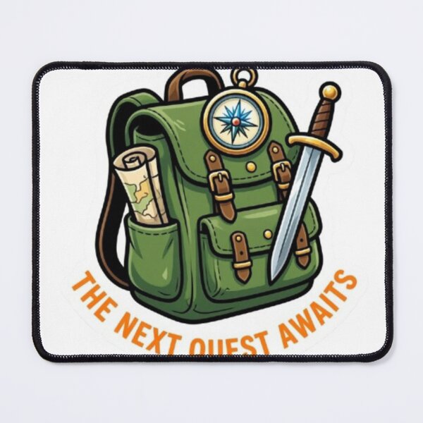 Item preview, Fantasy RPG Adventure Backpack Design designed and sold by Chromatic Artistry.