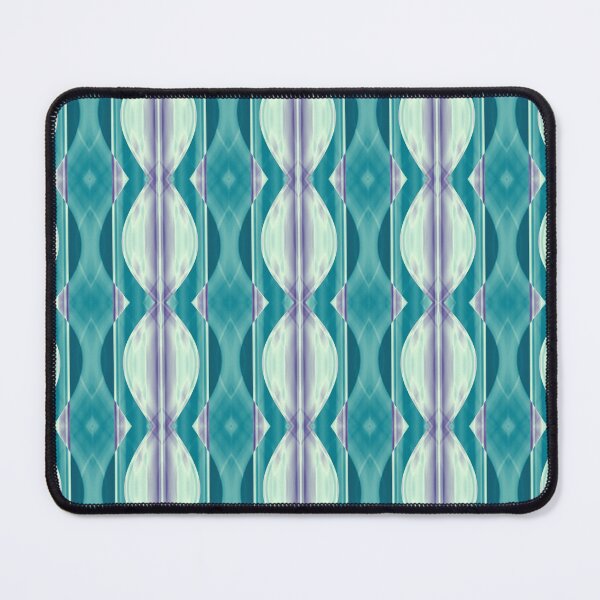 Item preview, Seamless Aqua Wave Geometry Pattern designed and sold by ScreenPin.