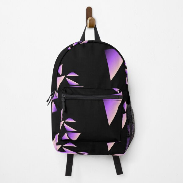 Item preview, Amethyst Purple Abstract Geometric Triangles designed and sold by Typomuse-studio.
