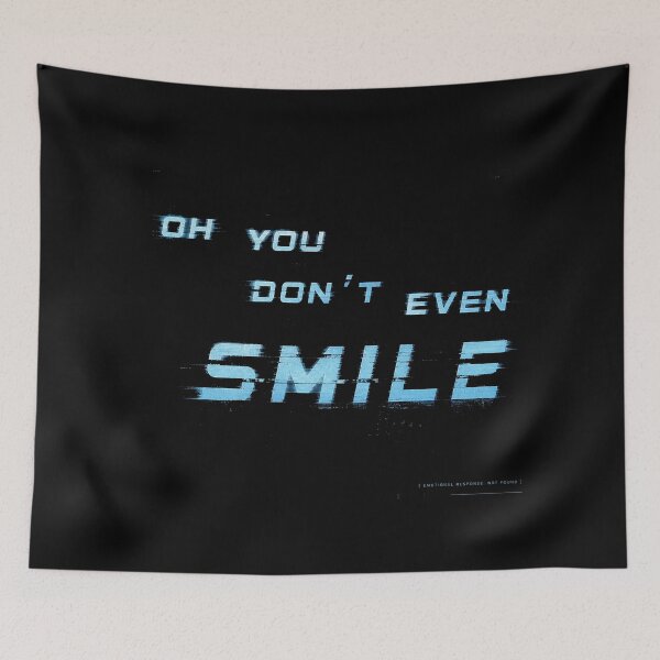 Item preview, Oh You Don't Even Smile - Glitch Text - Blade Runner 2049 designed and sold by hesjustken.