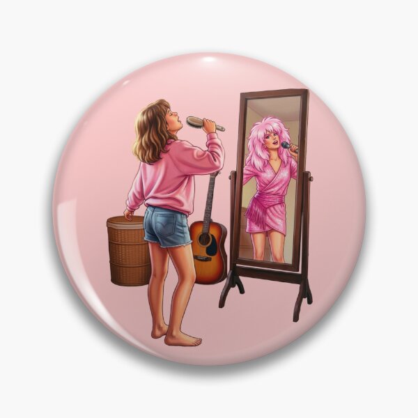 Item preview, Girl With Hairbrush singing as Jem designed and sold by RahniNM.