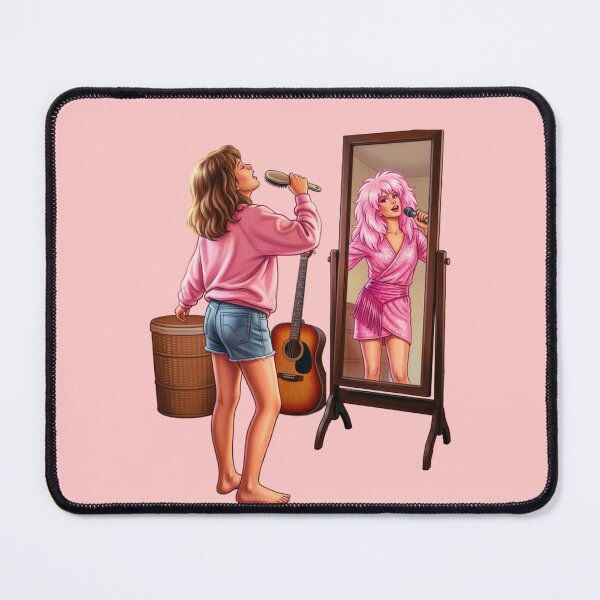 Item preview, Girl With Hairbrush singing as Jem designed and sold by RahniNM.