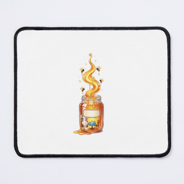 Item preview, Honey Jar Golden Flow Dining Scenehone designed and sold by AbanoubStore.