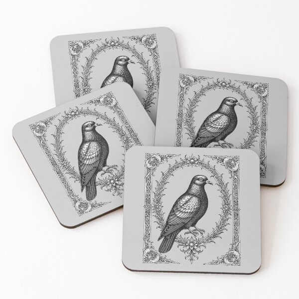 Item preview, The Goetic Guardian Dove designed and sold by taiche.
