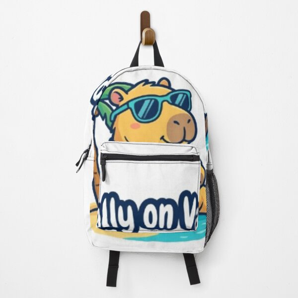 Item preview, Chill Capybara Summer Beach Vibes designed and sold by Chromatic Artistry.
