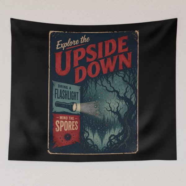 Item preview, The Upside Down Travel Poster designed and sold by agearb.