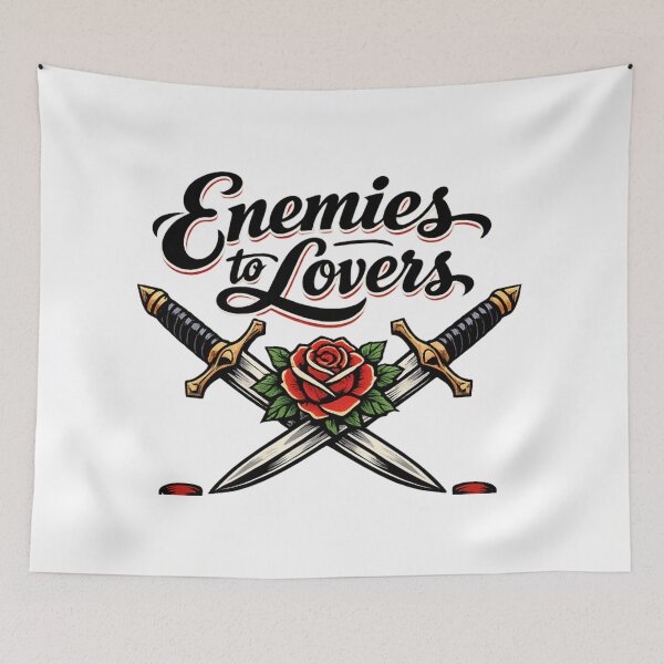 Item preview, Enemies to Lovers Book Club Romance designed and sold by Art by Debasish.