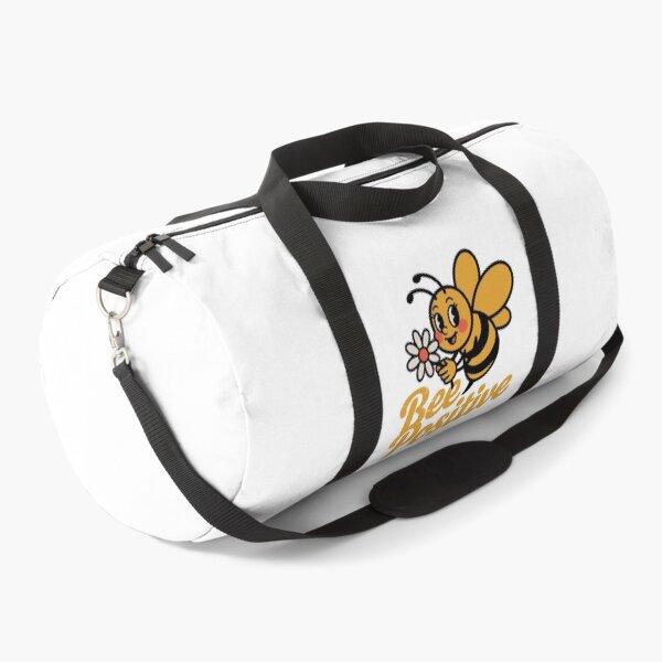 Item preview, Bee Positive Cute Cartoon Bee – Funny Motivational Quote Sticker Gift designed and sold by Cool-cat-art.