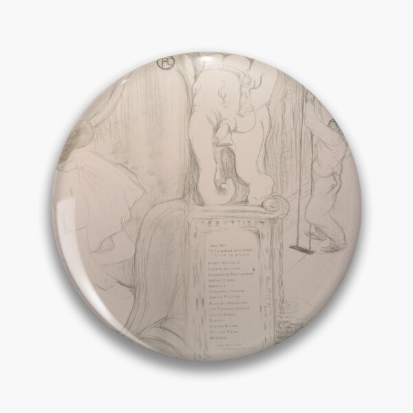 Item preview, At the Curtain by Henri de Toulouse-Lautrec Belle Epoque Theatre Art Print designed and sold by artofuniverse.