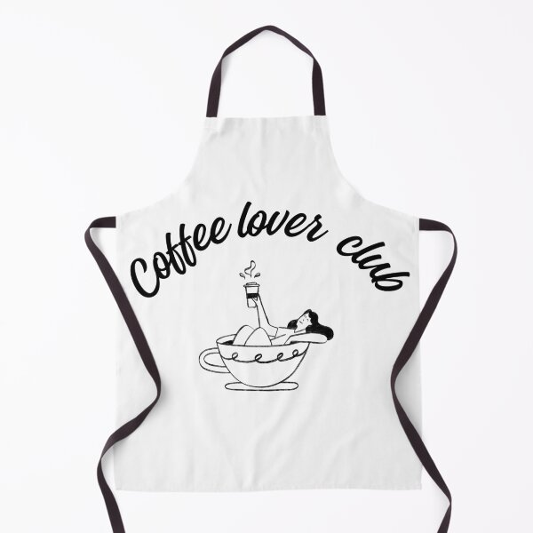 Item preview, Coffee Lover Club Illustration Art designed and sold by VibeoCanvasShop.