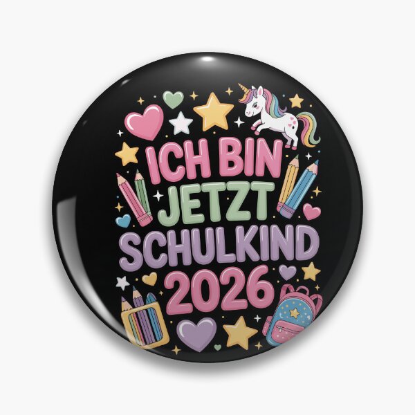 Item preview, Ich Bin Jetzt Schulkind 2026 Unicorn Back To School Einschulung Girl designed and sold by yoddel.