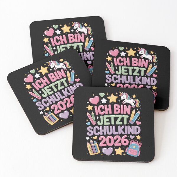 Item preview, Ich Bin Jetzt Schulkind 2026 Unicorn Back To School Einschulung Girl designed and sold by yoddel.