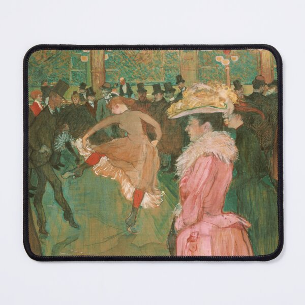 Item preview, At the Moulin Rouge The Dance by Henri de Toulouse-Lautrec Belle Époque Paris Cabaret Poster designed and sold by artofuniverse.