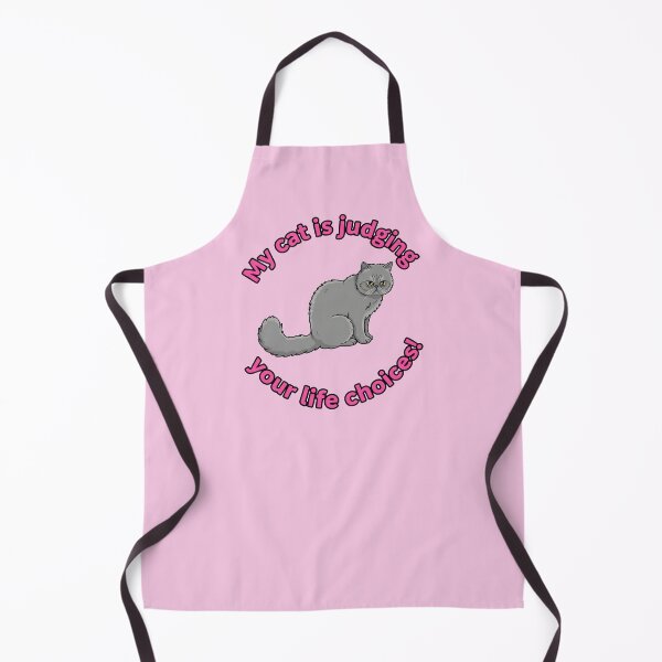 Item preview, Martin the Cat - My Cat is Judging Your Life Choices - Funny Cute Grey Cat designed and sold by naughty-raccoon.