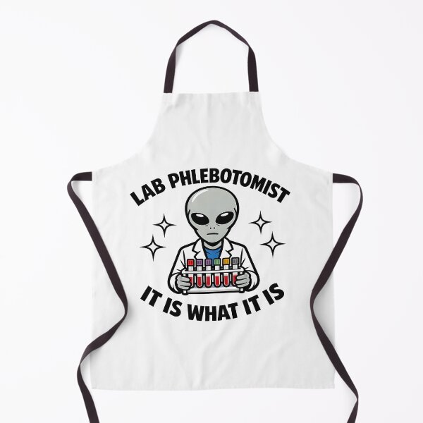Item preview, Funny Alien Lab Phlebotomist Meme – Deadpan Medical Humor Sticker for Lab Week, National Phlebotomist Recognition Week Gift designed and sold by ClinicalHubs.