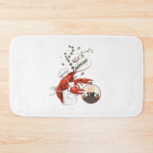 Item preview, Chef Lobster Cooking Heart Steam designed and sold by AbanoubStore.