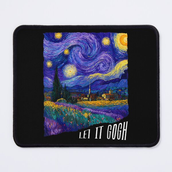 Item preview, Let it Gogh Funny Vincent Van Gogh Starry Night Design designed and sold by Juansustait.