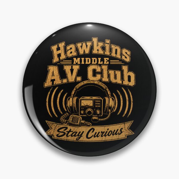 Item preview, Hawkins A.V. Club Crest designed and sold by agearb.