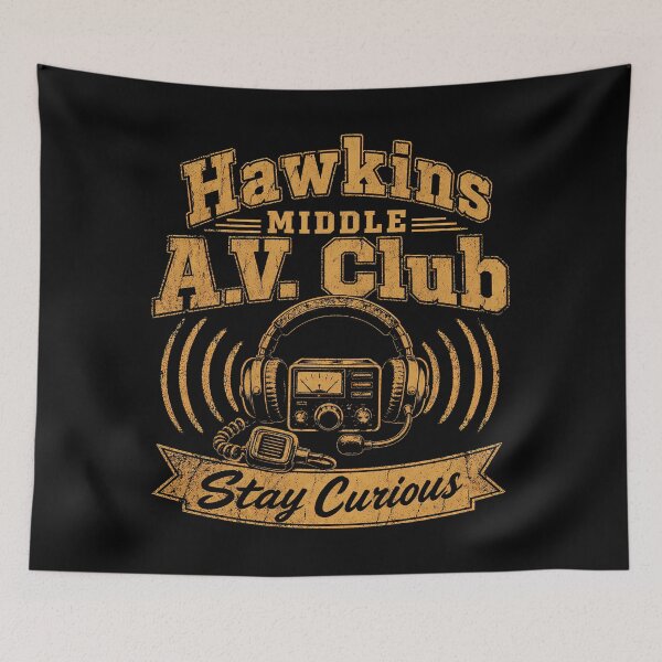 Item preview, Hawkins A.V. Club Crest designed and sold by agearb.