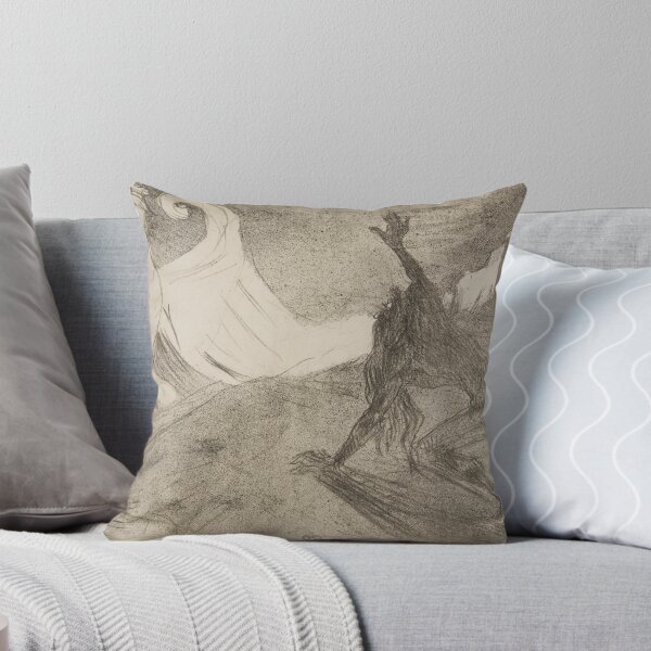 Item preview, Au Pied du Sinaï by Henri de Toulouse-Lautrec Symbolist Myth Fine Art Print designed and sold by artofuniverse.