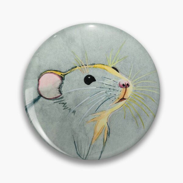 Item preview, Little mouse with light reflection – handmade in watercolor. designed and sold by Greitas.