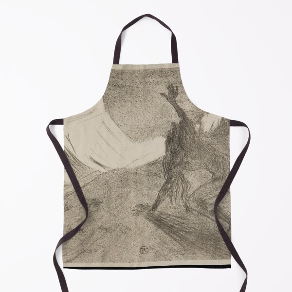 Item preview, Au Pied du Sinaï by Henri de Toulouse-Lautrec Symbolist Myth Fine Art Print designed and sold by artofuniverse.