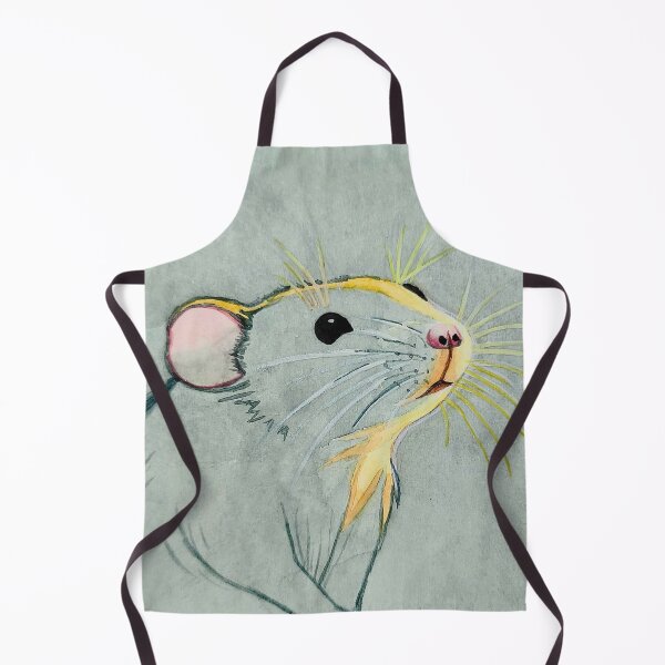 Item preview, Little mouse with light reflection – handmade in watercolor. designed and sold by Greitas.