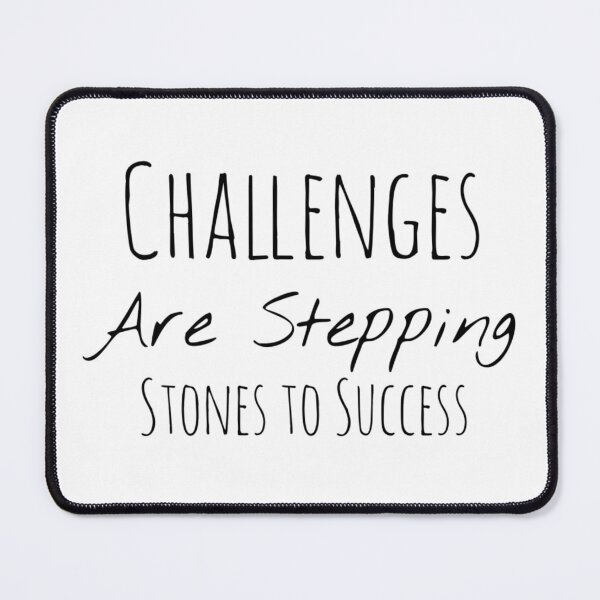 Item preview, Challenges Are Stepping Stones to Success – Resilience Affirmation designed and sold by Camila  Ardila.