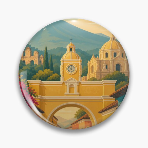 Item preview, Antigua Guatemala Travel Poster designed and sold by MatthewHeights.