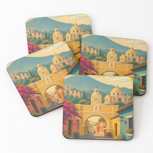 Item preview, Antigua Guatemala Travel Poster designed and sold by MatthewHeights.