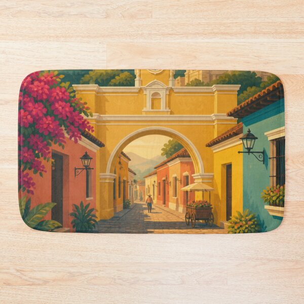 Item preview, Antigua Guatemala Travel Poster designed and sold by MatthewHeights.