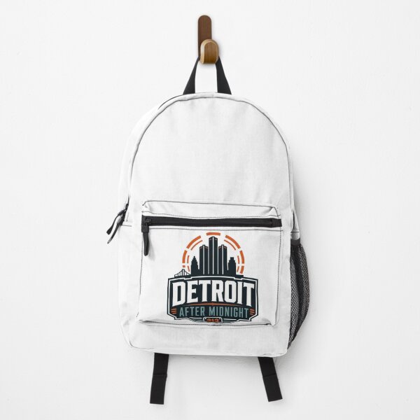 Artikelvorschau, Detroit After Midnight 313 Vintage Skyline Badge entworfen und verkauft von Lyfeinsights.