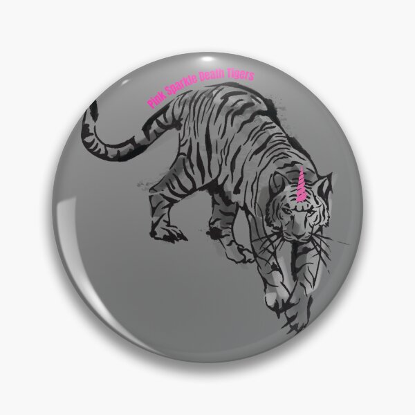 Item preview, Pink Sparkle Death Tiger 2026 designed and sold by MikeIrwinGuitar.