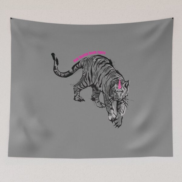 Item preview, Pink Sparkle Death Tiger 2026 designed and sold by MikeIrwinGuitar.