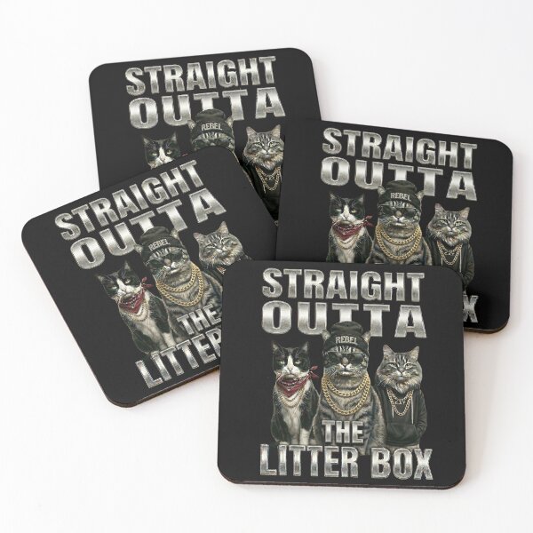Item preview, Straight Out of the Litter Box designed and sold by hananananah.