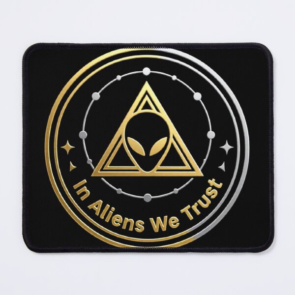Item preview, RESIDENT ALIEN In Alien We Trust designed and sold by ALL ART .