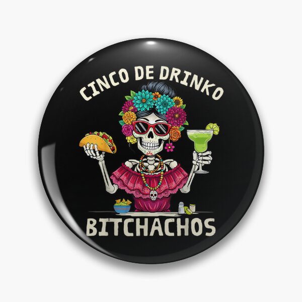 Item preview, Funny Cinco De Drinko Bitchachos Mexican Let's Fiesta Women designed and sold by Juansustait.