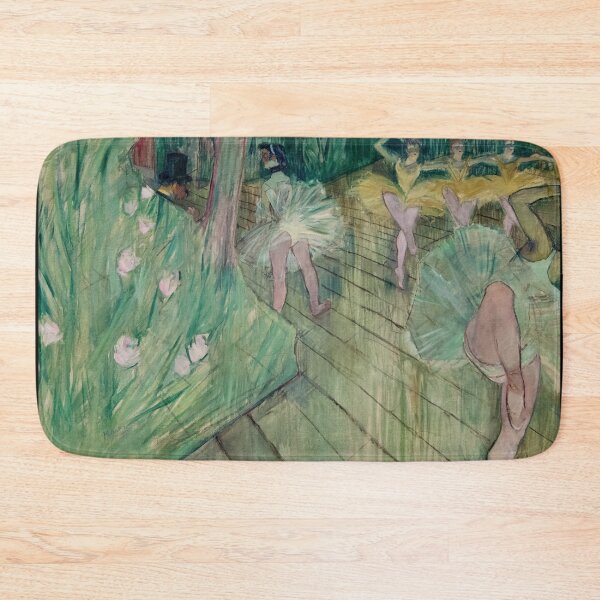 Item preview, Ballet Scene by Henri de Toulouse-Lautrec Vintage Ballerina Theatre Art Print designed and sold by artofuniverse.