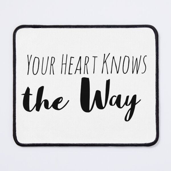 Item preview, Your Heart Knows the Way – Intuition Affirmation designed and sold by Camila  Ardila.