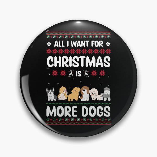 Item preview, Christmas Dogs Ugly Christmas Sweater Dog Lover designed and sold by Lenny Stahl.