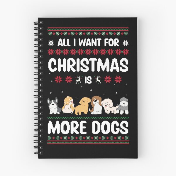 Item preview, Christmas Dogs Ugly Christmas Sweater Dog Lover designed and sold by Lenny Stahl.