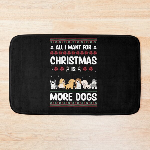 Item preview, Christmas Dogs Ugly Christmas Sweater Dog Lover designed and sold by Lenny Stahl.