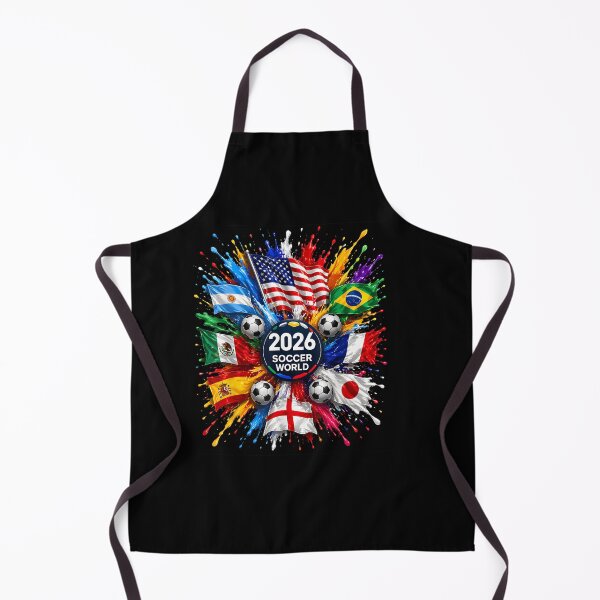 Item preview, 2026 Soccer World USA Flag Burst Fan Tee  designed and sold by Juansustait.