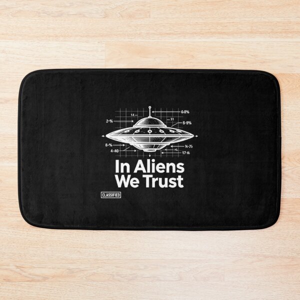 Item preview, RESIDENT ALIEN In Alien We Trust designed and sold by ALL ART .