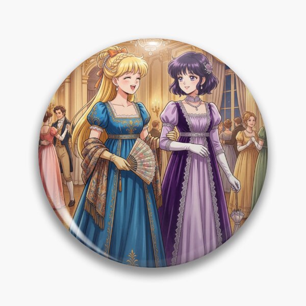 Item preview, Minako and Hotaru at the Ball designed and sold by Solace Sparkles.