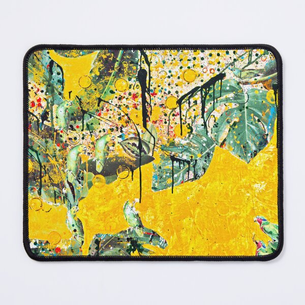 Item preview, Out of Paradise I – Vibrant Abstract Botanical by Maviie Mauer designed and sold by coniesheva.