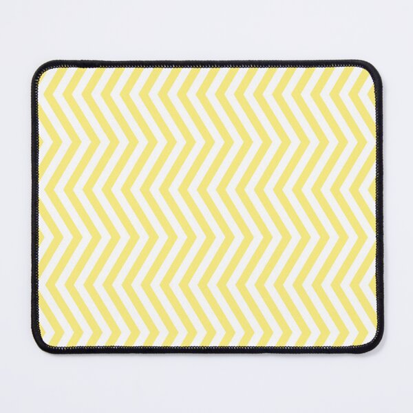 Item preview, Yellow And White Chevron Pattern designed and sold by pattern-archive.