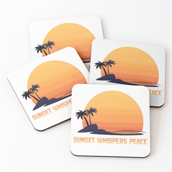 Item preview, Sunset whispers peace  for sunset lovers designed and sold by Telegant.