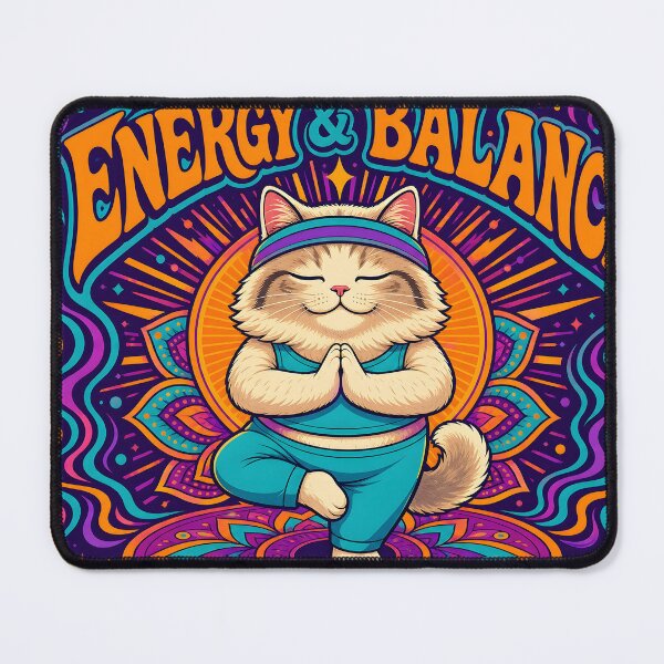 Item preview, Energy & Balance: The Psychedelic Zen designed and sold by CataosMeow.